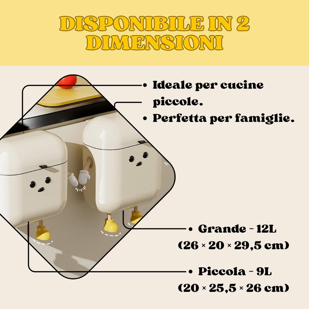 Pattumiera da Cucina Salvaspazio